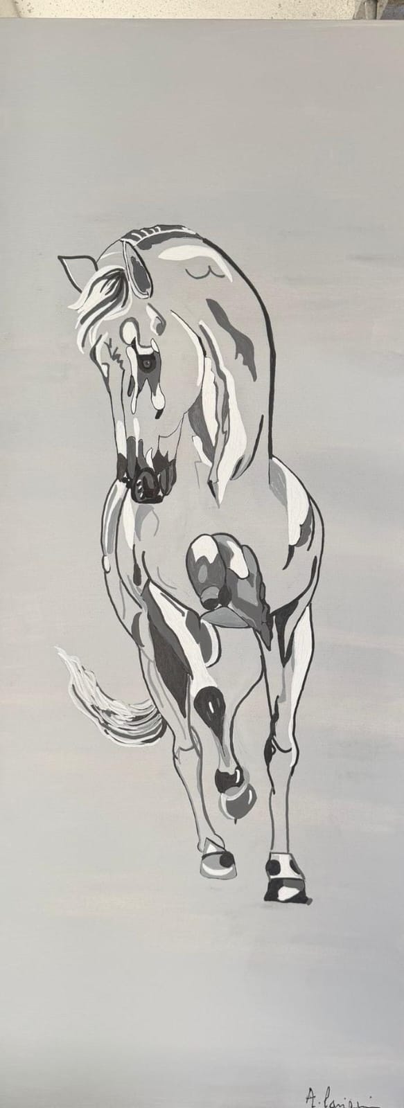 Cavallo di cristallo Carignani Anna