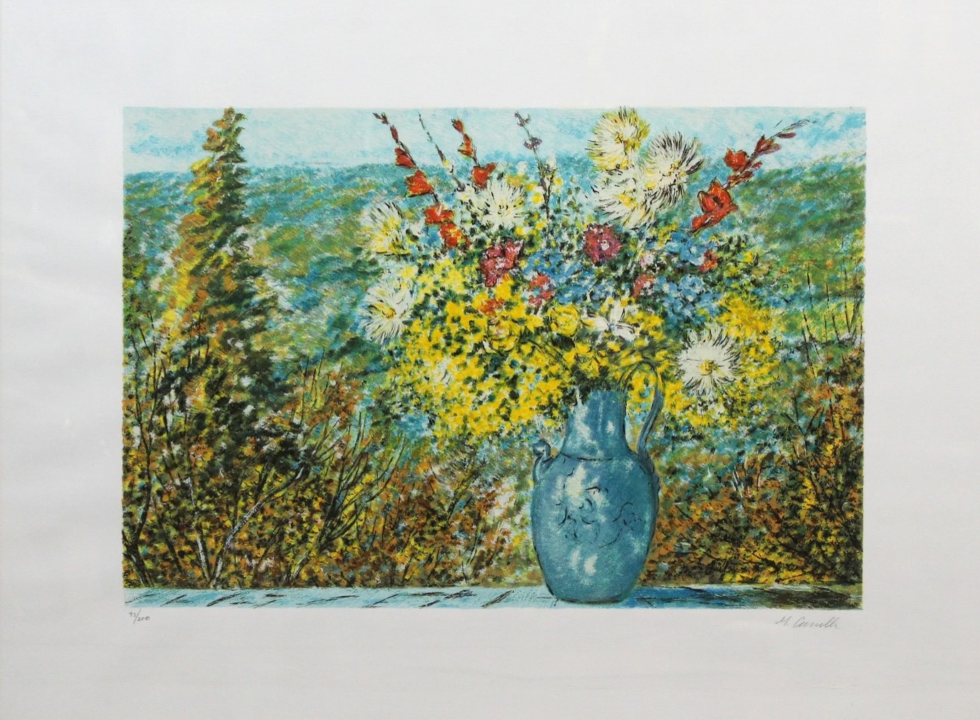Vaso con fiori Cascella Michele