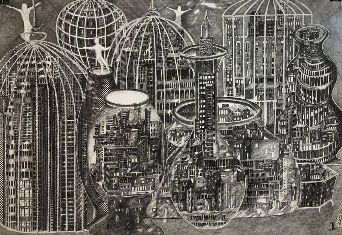 Il mondo in gabbia LandK Art