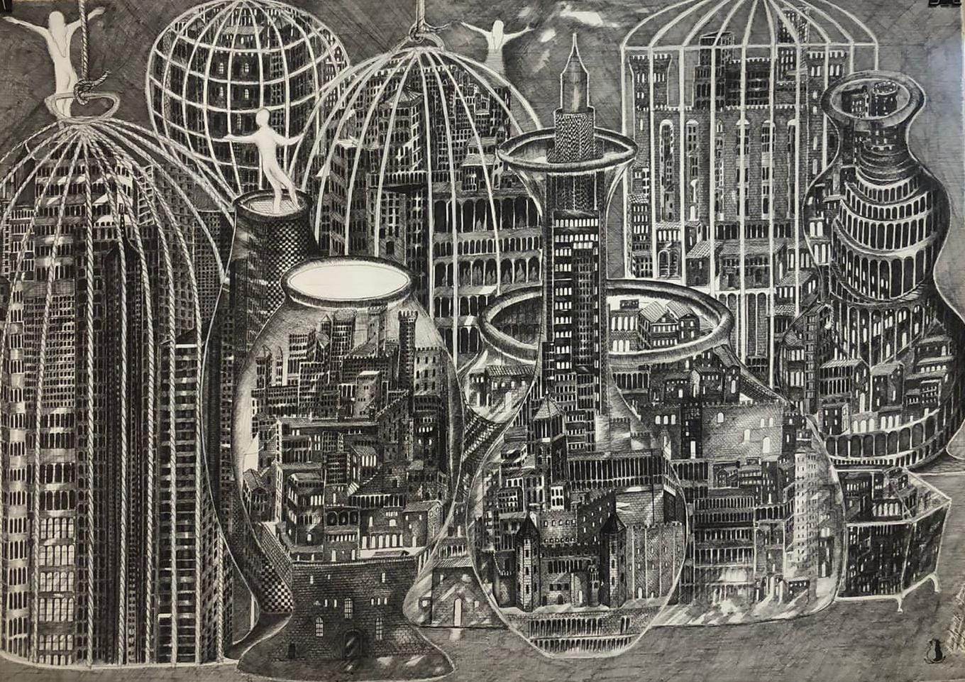 Il mondo in gabbia LandK Art